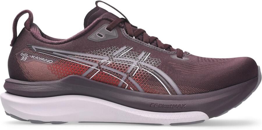 ASICS Women's Gel-Kayano 33 Hardloopschoenen dark aubergine dahlia - Foto 2