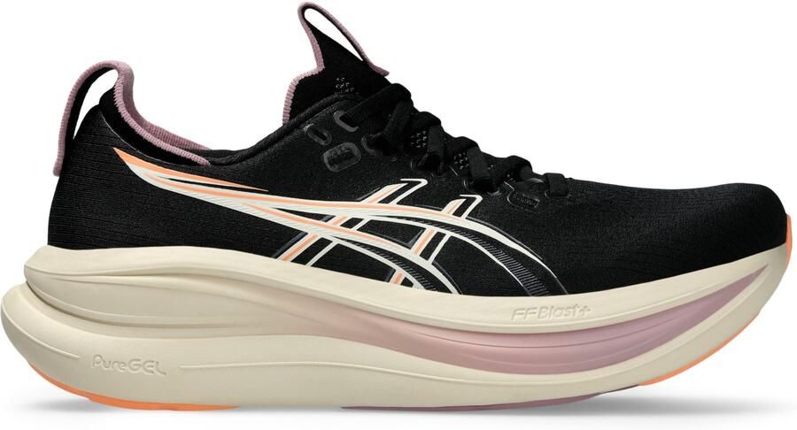 ASICS Women's Gel-Nimbus 28 Hardloopschoenen zwart purper