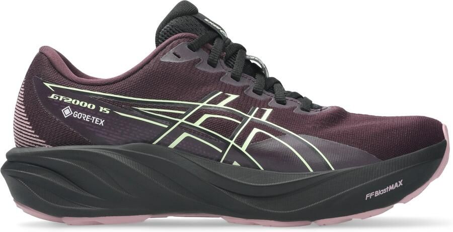 ASICS Women's Gt-2000 15 GTX Hardloopschoenen dark aubergine zwart