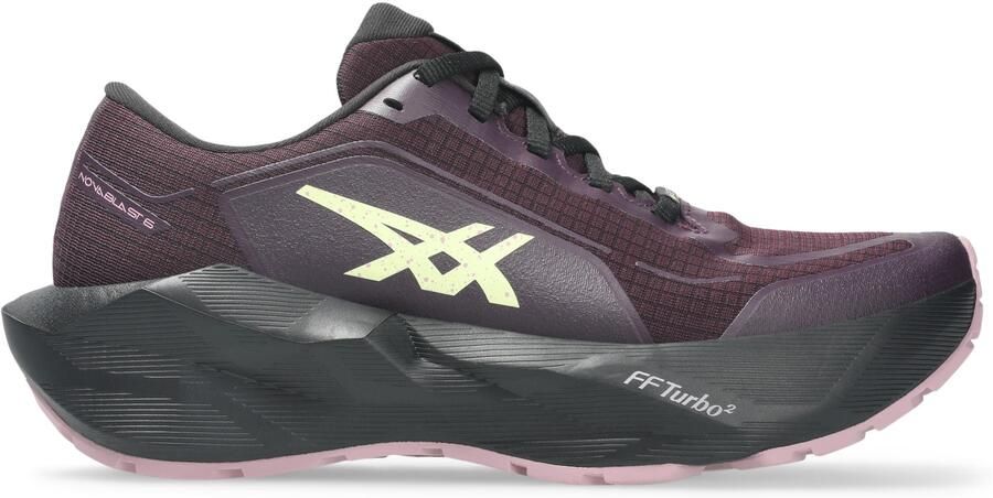 ASICS Women's Novablast 6 GTX Hardloopschoenen dark aubergine zwart