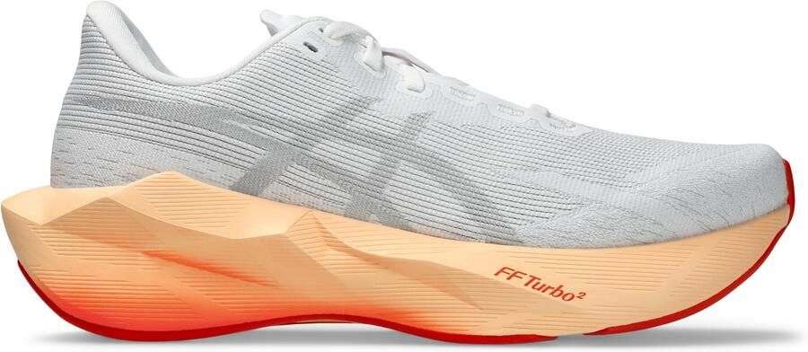 ASICS Women's Novablast 6 Hardloopschoenen wit oranje