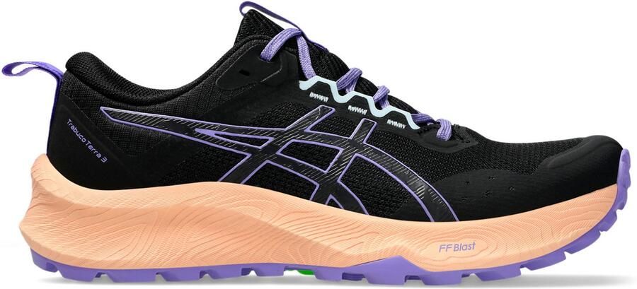 ASICS Women's Trabuco Terra 3 Trailrunningschoenen zwart