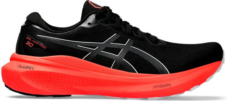 ASICS Gel-Kayano 30 Hardloopschoenen zwart rood