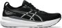 ASICS Gel-Kayano 31 Wide Hardloopschoenen zwart grijs - Thumbnail 1