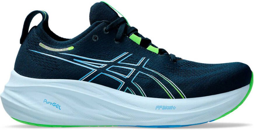 ASICS Gel-Nimbus 26 Hardloopschoenen Regular blauw