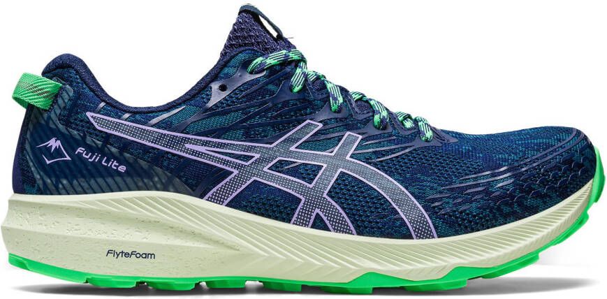 ASICS Fuji Lite 3 Trailrunningschoenen Ink Teal Digital Violet Dames - Foto 4