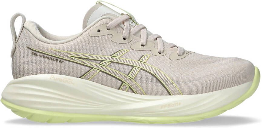 ASICS Women's Gel-Cumulus 27 Hardloopschoenen beige grijs