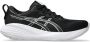 ASICS Women's Gel-Cumulus 27 Hardloopschoenen zwart grijs - Thumbnail 1