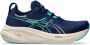 ASICS Women's Gel-Nimbus 26 Hardloopschoenen blauw - Thumbnail 2