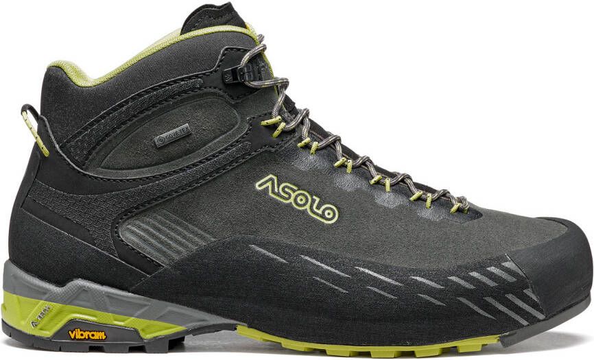 Asolo Eldo Mid Leather GTX Vibram Approachschoenen zwart