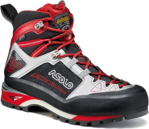 Asolo Freney Mid GTX Vibram Bergschoenen grijs rood