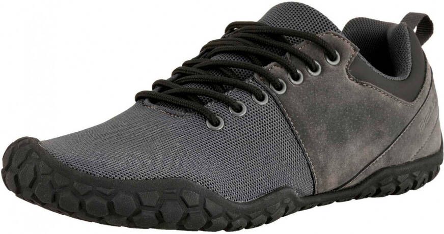 Ballop Bneed Barefootschoenen grijs zwart