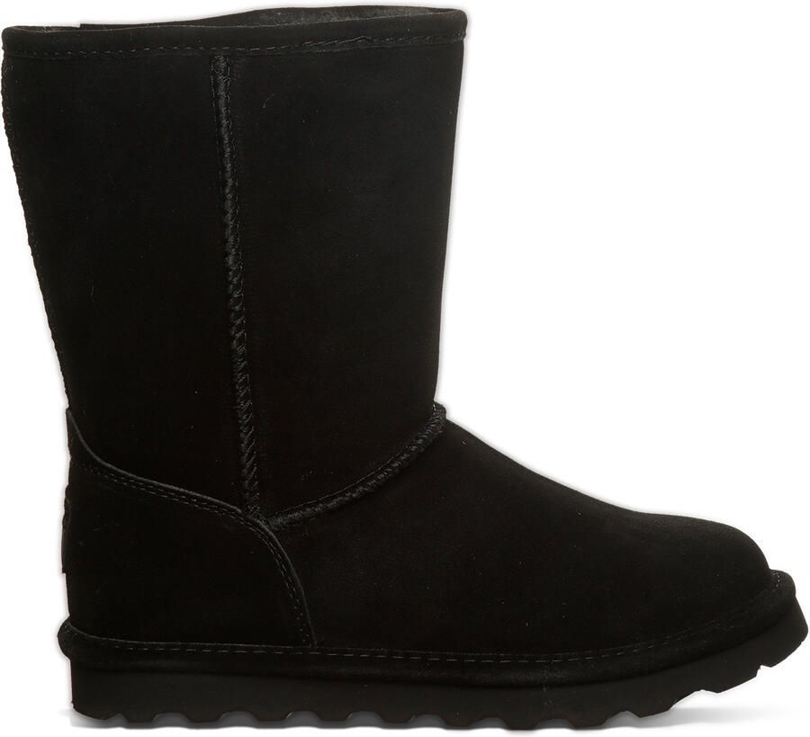 Bearpaw Elle korte dameswinterlaarzen Lamsvachtlaarzen Laarzen 1962W Zwart II - Foto 2