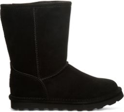 Bearpaw Elle korte dameswinterlaarzen Lamsvachtlaarzen Laarzen 1962W Zwart II
