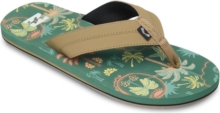Billabong All Day Impact Print Sandalen groen