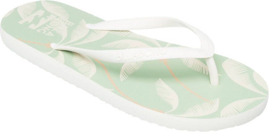 Billabong Women's Dama Sandalen wit groen