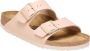 BIRKENSTOCK Arizona Birko-Flor new beige narrow Beige Synthetisch Platte sandalen Dames - Thumbnail 2