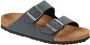 Birkenstock Arizona Slippers Basalt Narrow fit | Grijs | Imitatieleer - Thumbnail 5