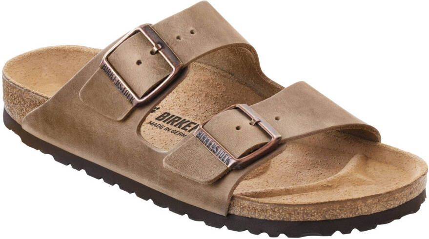 Birkenstock Arizona FL Sandalen Regular bruin beige