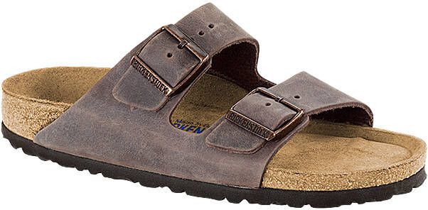 Birkenstock Arizona Slippers Habana Regular-fit Bruin Nubuck - Foto 6