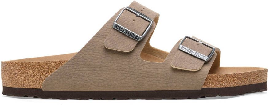 Birkenstock Arizona SYN Vegan Sandalen Regular bruin beige