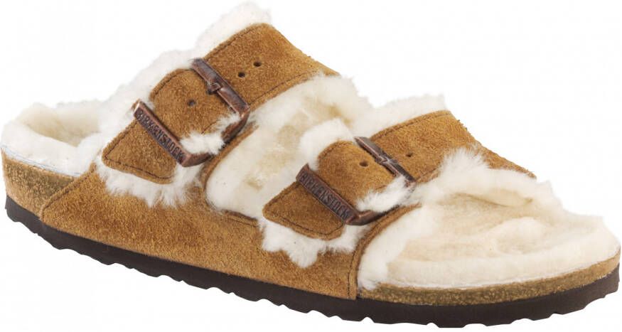 Birkenstock Arizona VL Sheepskin Pantoffels Regular beige