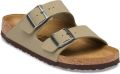 Birkenstock Arizona Slippers en Sandalen Heren Groen Nubuck - Groen