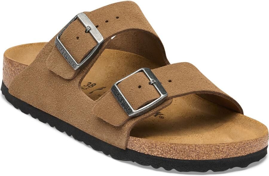Birkenstock Arizona Leve Sandalen Regular bruin