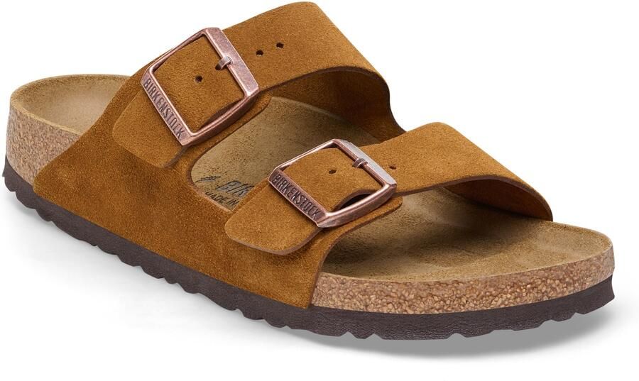 Birkenstock Arizona Leve Sandalen Regular bruin