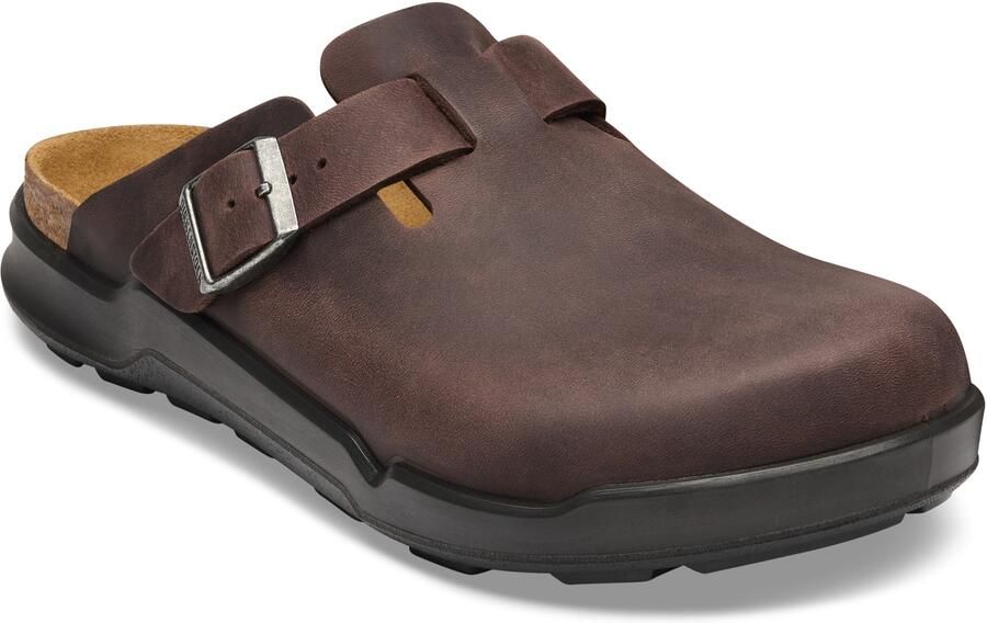 Birkenstock Heren Boston Crosstown Oiled Leather Sandalen