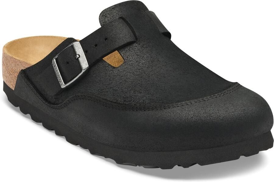 Birkenstock Boston Nova Sandalen Regular zwart