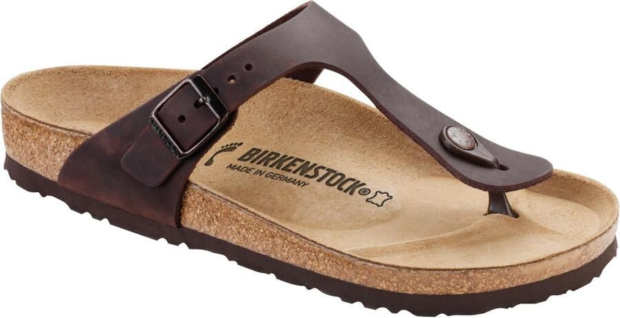 Birkenstock Gizeh FL Sandalen Regular beige bruin - Foto 3