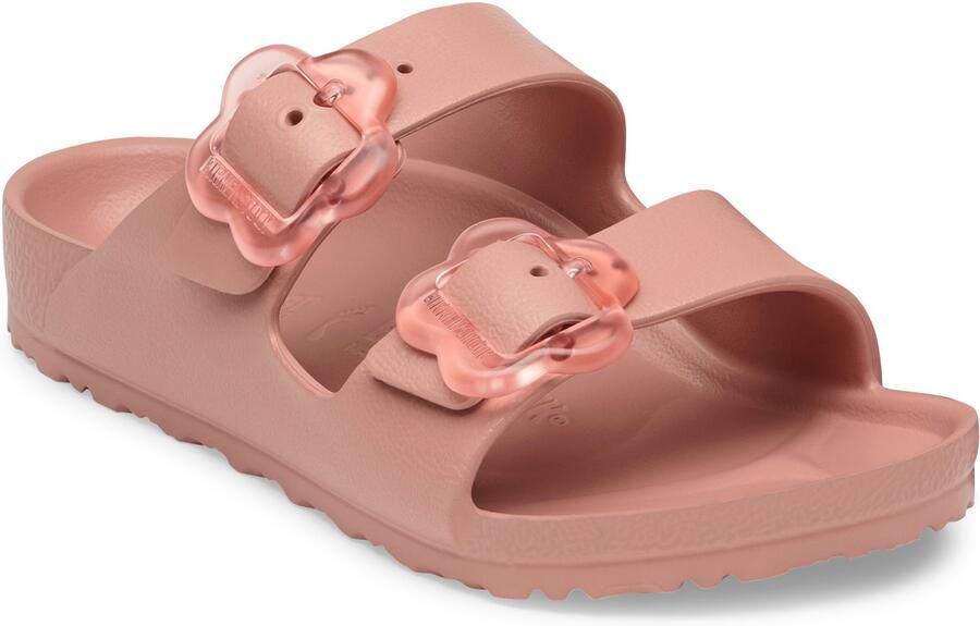 Birkenstock Kid's Arizona Flower EVA Sandalen Narrow roze