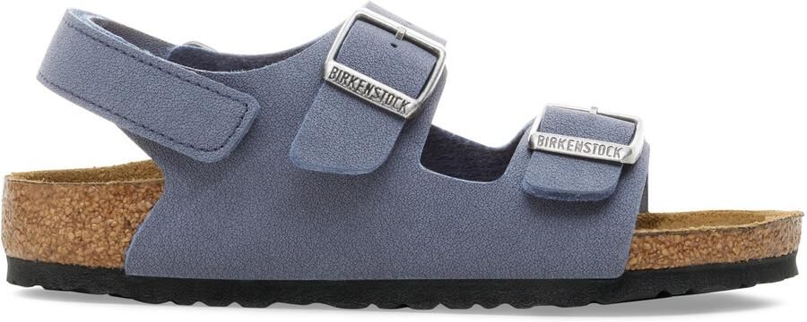 Birkenstock Kid's Milano AS Birkibuc Sandalen Narrow grijs - Foto 2