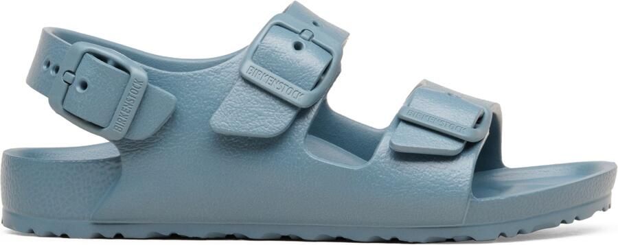 Birkenstock Kid's Milano Eva Sandalen Narrow grijs turkoois - Foto 2