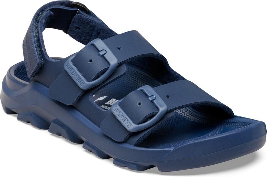 Birkenstock Kid's Mogami Birko-Flor Sandalen Narrow blauw
