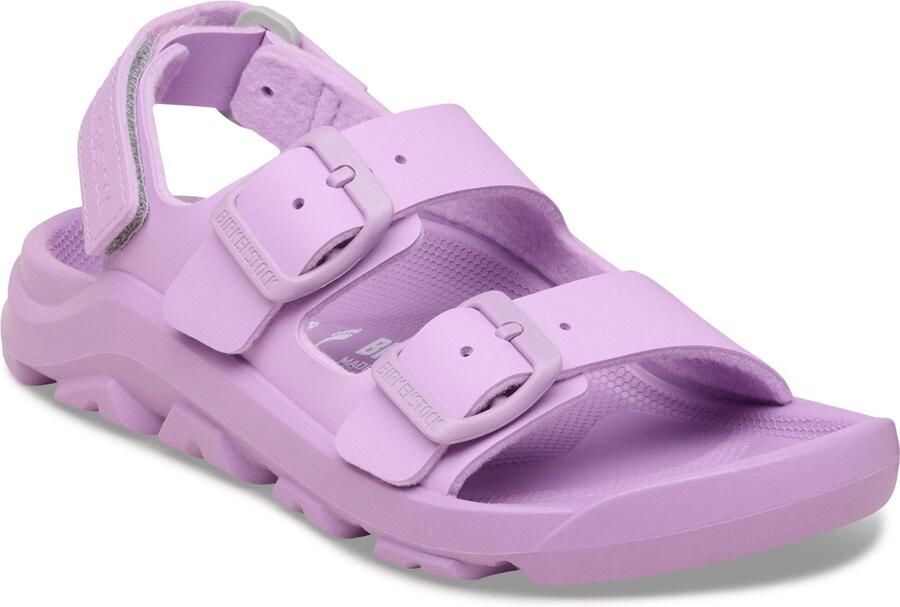 Birkenstock Kid's Mogami Birko-Flor Sandalen Narrow purper roze - Foto 2