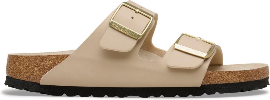 Birkenstock Women's Arizona BS Birko-Flor Triples Sandalen Narrow beige - Foto 4