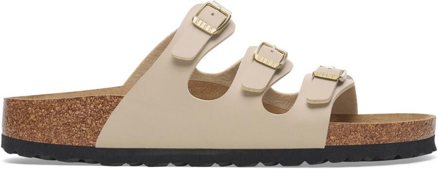 Birkenstock Women's Florida Birko-Flor Sandalen Narrow beige - Foto 7