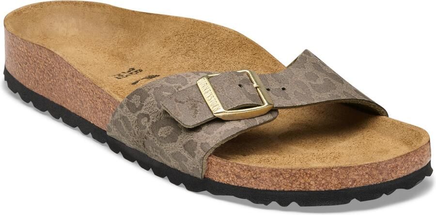 Birkenstock Women's Madrid Synthetic Sandalen Narrow beige bruin