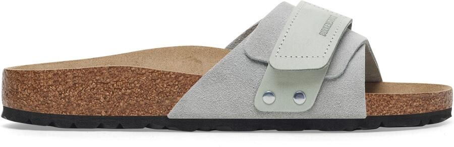 Birkenstock Women's Oita Suede Leather Sandalen Narrow bruin