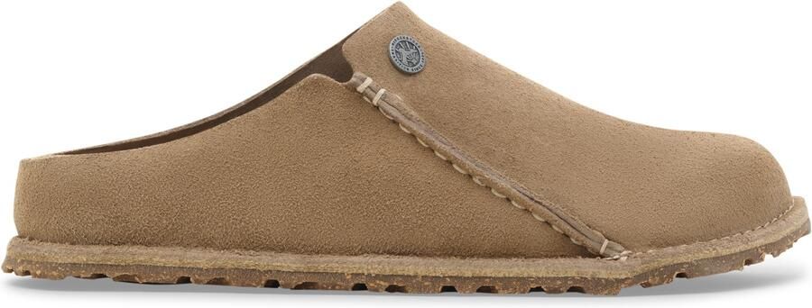 Birkenstock Zermatt Premium Suede Leather Pantoffels Regular beige - Foto 2