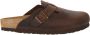 Birkenstock Boston SFB Oiled Leather Sandalen Regular bruin - Thumbnail 3