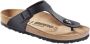 BIRKENSTOCK Teenslippers Gizeh Maat: 37 Materiaal: Leatherlook Kleur: Zwart - Thumbnail 9