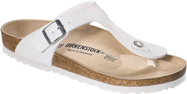 Birkenstock Gizeh norHeren vrouwelijke Birko Flor White Wit Dames - Foto 10