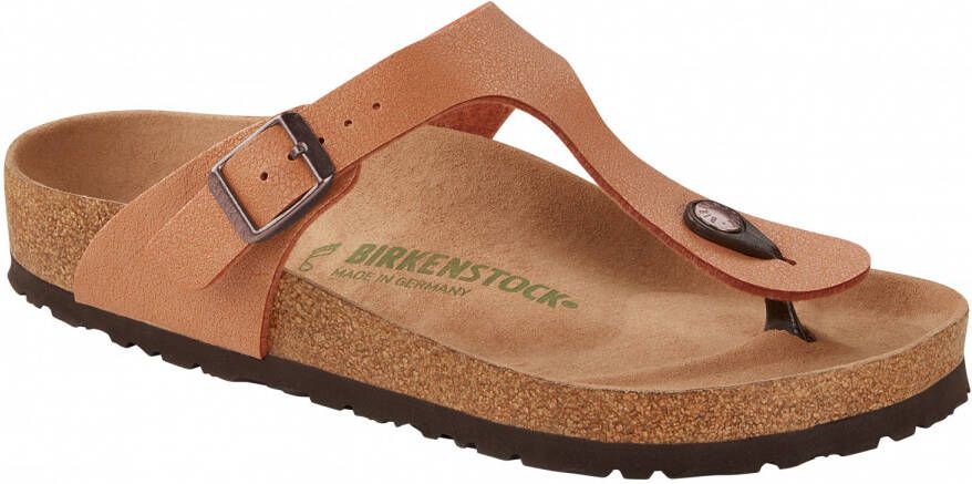 Birkenstock Gizeh BFBC Earthy Vegan Sandalen Regular bruin