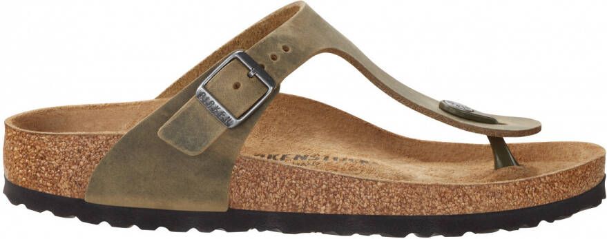 Birkenstock Gizeh FL Sandalen Normal bruin