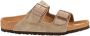 Birkenstock Kid's Arizona Suede Leather Sandalen Narrow beige bruin - Thumbnail 5