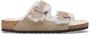 Birkenstock Kid's Arizona Suede Shearling Sandalen Narrow beige - Thumbnail 2
