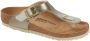 Birkenstock Meisjes Sandalen Gizeh Kids BS Electric Metallic Copper(narrow) Roze - Thumbnail 9